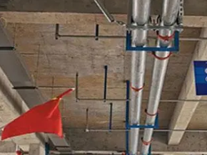 金塔管廊支架的安装方法